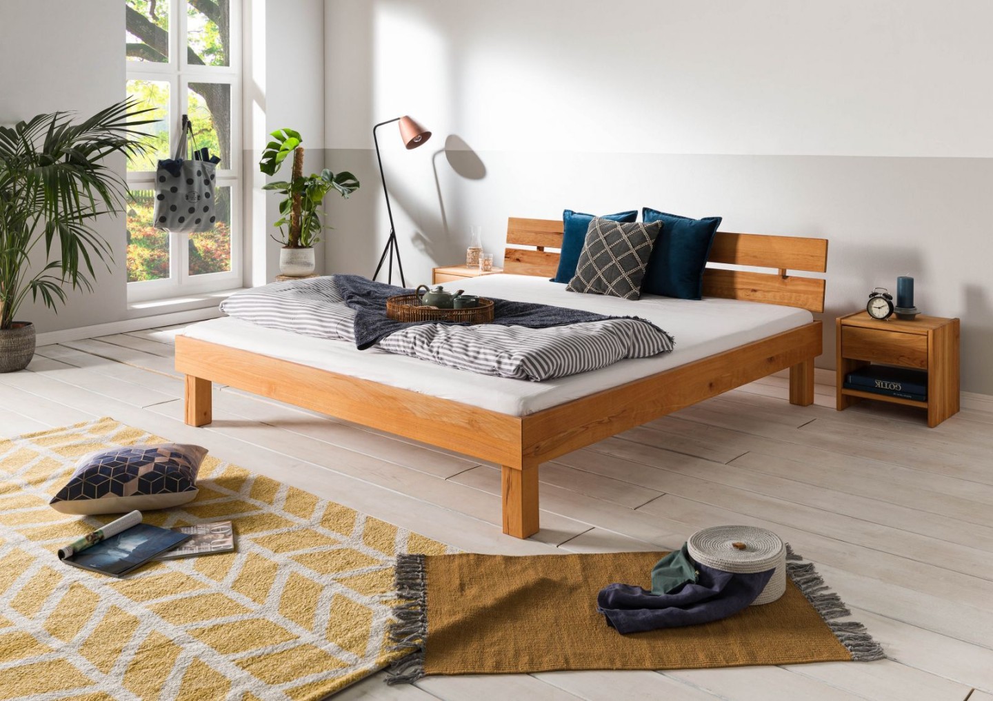 Bett Aus Massivem Holz In Der Größe 140×200: Stilvoller Komfort Für Erholsame Nächte